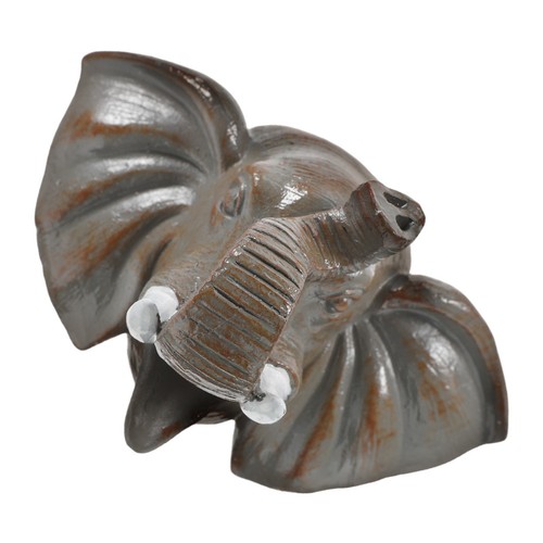 Resin elephant head fountain - resin,
