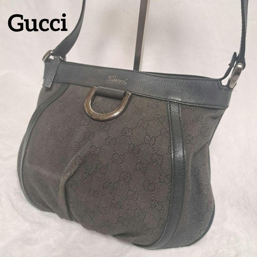 Gucci abbey canvas leather - gucci,