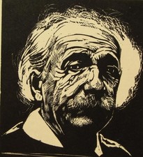 Albert Einstein portrait