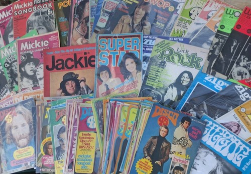 138 vintage music magazines - music,