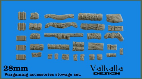 28mm wargaming stowage set - 28mm,