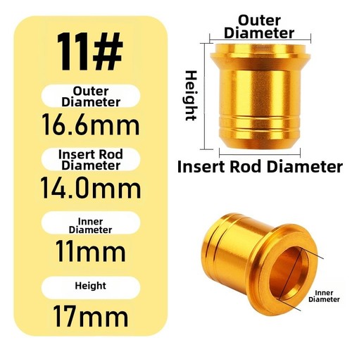 Metal decorative end ring gold - decorative,