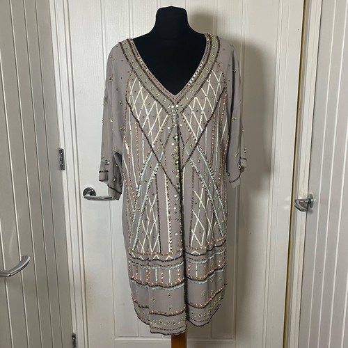 Monsoon grey beaded - grey,