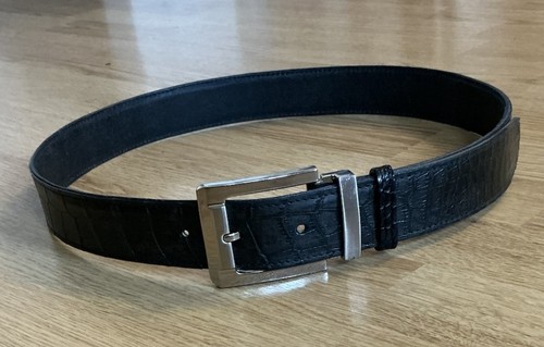 Men black genuine - black,