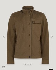 Belstaff Kates Cottage Ladies Motorbike Motorcycle Textile Jacket Sand Small NEW