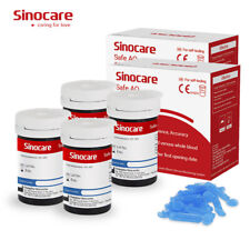 SINOCARE Test Strips for Safe AQ Smart Blood Glucose Monitor Diabetes Control UK