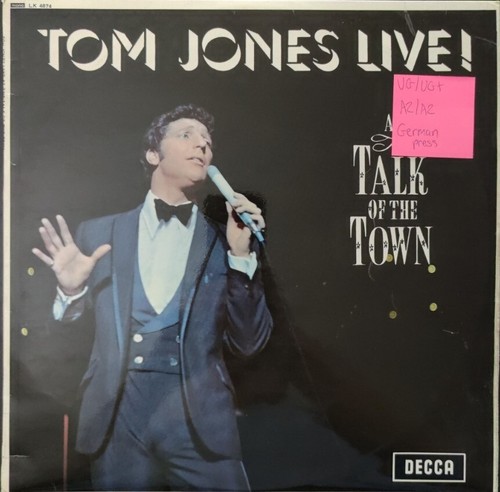 Tom jones live talk the - tom,
