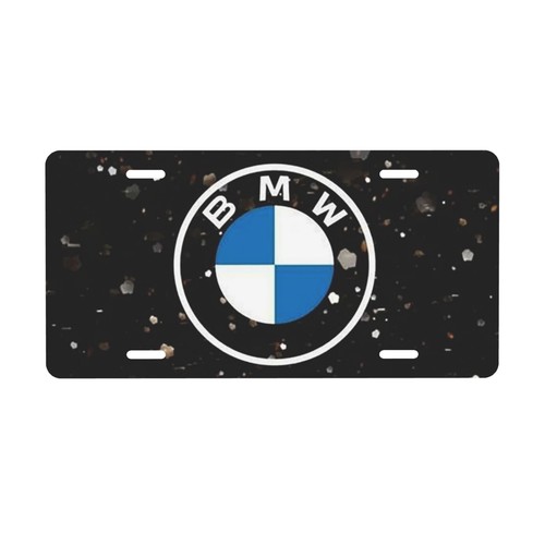 Bmw in license plate - x,