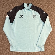 Watford FC 1/4 Zip Kelme Training Top, Medium, Excellent Condition