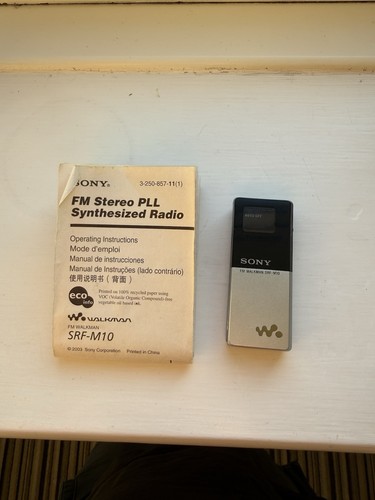 Sony walkman srf - sony, srf-m10