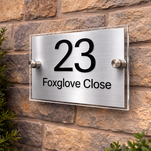 House number plaques door - plaques,