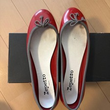 Repetto Red PVC Rain Ballerina