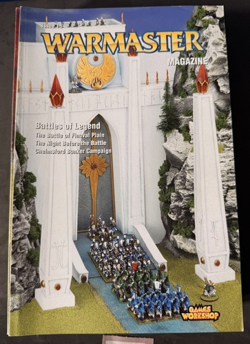 Warmaster magazine issue - magazine,
