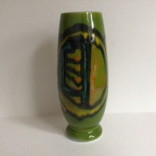 Vintage Poole Pottery Delphis Rocket Vase Shape 15. Carol Cutler.