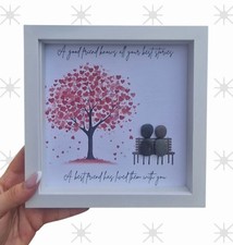 20x20cm White Shadow Box