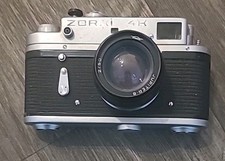 Zorki 4K 35mm Rangefinder Camera With Jupiter-8 2/50 Lens GWC Free Tracked Post