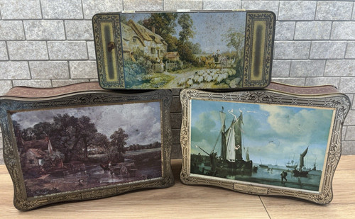Vintage sweet biscuit tins - vintage,