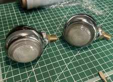 2 Genuine Vintage Classic Lucas Side Lights King Of The Road