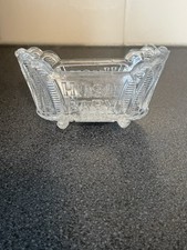 Unusual Victorian Glass Baby Cradle Hush Baby 
