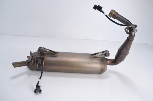 Exhaust silencer manifold
