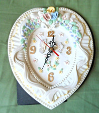 Vintage Retro, Heart shape, stand alone Clock bought in 1994 on my travels