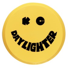 KC Hilites 6'' Round Lamp/Light/Spot Light Cover - Yellow Smiley - Hard Plastic