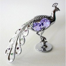 Crystocraft Swarovski Peacock