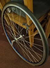 Shimano RSX Front Road Bike Wheel On Nova Blue Rim With Tyre 700c QR