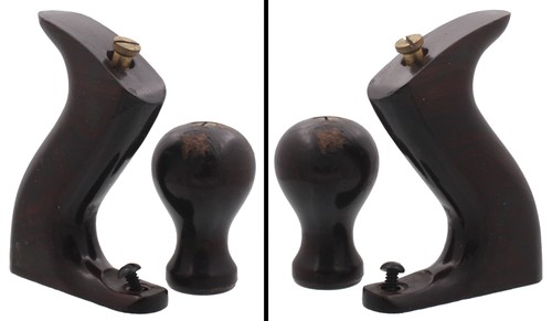 Orig rosewood handle knob - handle, &