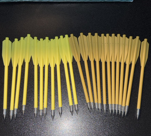 Yellow fibreglass target - yellow,