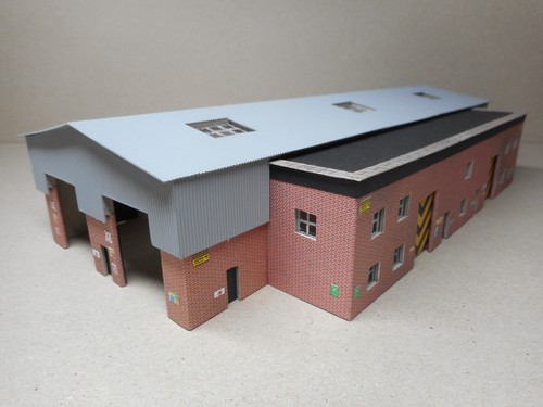Gauge locomotive shed model - gauge,