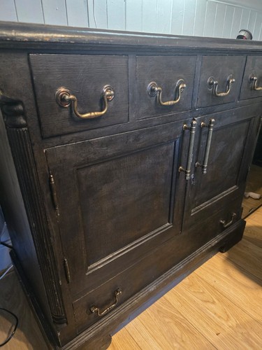 Pine dresser base - dresser,