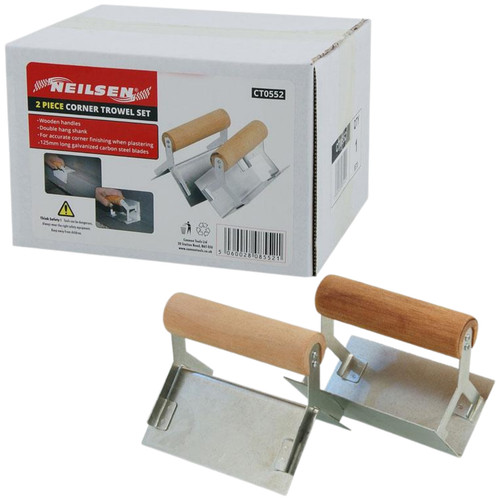 Plastering corner trowel set - trowel,