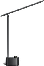 Honeywell Desk Lamp Dimmable Foldable Reading Work Light with USB Charging Ports