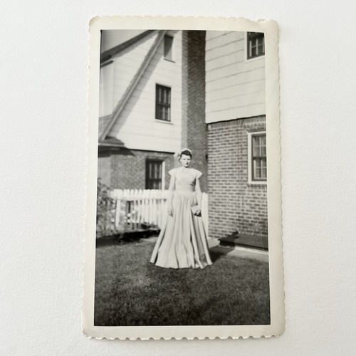 Vintage snapshot - b&w,