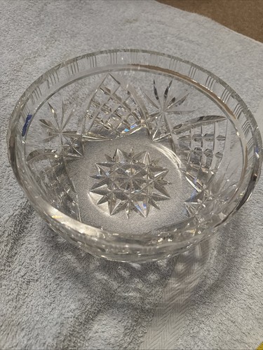 21cm cut glass crystal - glass, bowl