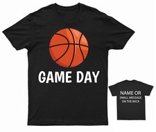 Basketball Game Day T-shirt B-ball Slam Dunk Rebound Jump Shot Crossover Swish
