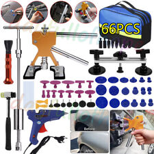 66PCS PDR Paintless Car Dent Puller Lifter Repair Removal Hail Glue Gun Tool Kit