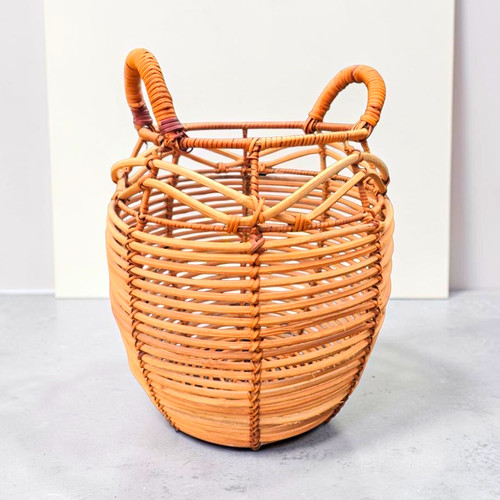 Vintage split cane wicker - cane,
