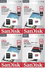 SanDisk Ultra Micro SD Card 32GB 64GB 128GB 256GB 512GB Memory Card SDHC SDXC TF
