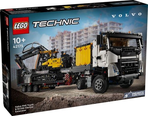 Lego technic truck - lego, volvo