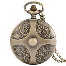 Mens Steampunk Analog Pocket