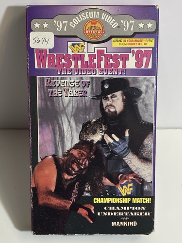 Wwf wrestlefest 1997 vhs - wwf,