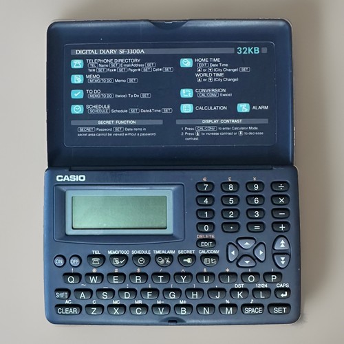 Casio digital diary - digital,