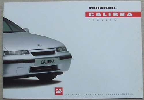 Vauxhall calibra preview car - vauxhall,