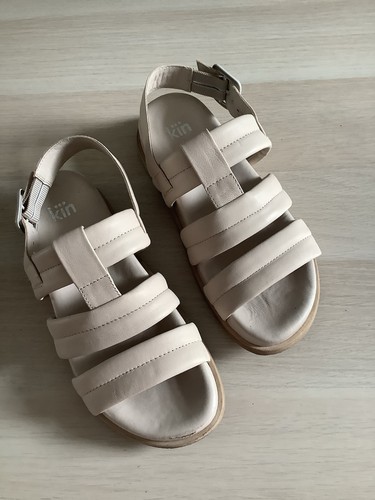 John lewis beige leather - john,