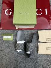 Gucci Slide GG Grey Monogram