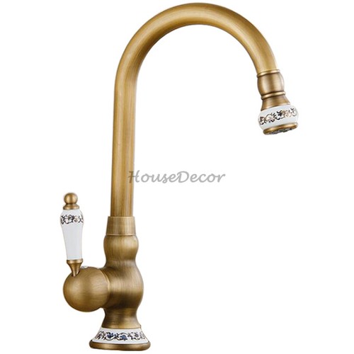Retro antique bathroom sink - antique,