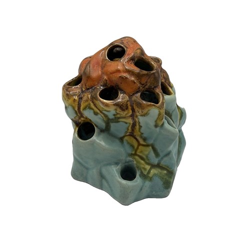 Vintage ceramic flower frog - vintage,