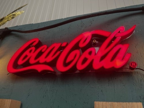 Coca cola sign - coca,